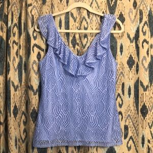 Alessia lace tank top